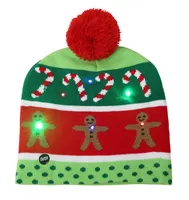 10pcs kış sonbahar unisex karikatür çocuk şapkası Noel örgü şapka moda beanies kafaties chapeu kapaklar kızlar sıcak şapkalar rahat spor beanie erkekler örme kapak