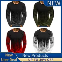 THERTS للرجال 2022 TE-SEREVE Long Sleeve Typed Tee Daily All As Expish Basic Top Male Home INNER WEAR MAYSE FASHION