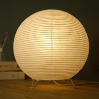 Настольные лампы светодиодные бумажные настольные лампа