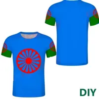 Gypsy ethnic group t shirt Sport Top DIY Gypsies Bohemia T Shirts Customize Romani people Name Number Po Top 220607