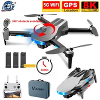 LU3 MAX GPS Drone with Camera 8K HD Professional 5G FPV 360° Obstacle Avoidance and Auto Follow Foldable Quadcopter Helicopter 220425