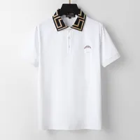 2022 Yaz Tasarımcısı Mens Temel İş Polos Tişört Moda Fransa Marka Erkek Tişörtleri İşlemeli Polo Gömlek Kısa#80