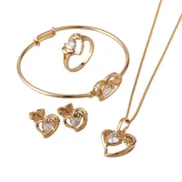 18K Gold Plated Children Heart Jewelry Sets Kids Jewellery S18K 50-in Jewelry Sets from Jewelry on Wish com Beautygeni Group 220i