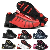 SHOX NZ R4 TL-hardloopschoenen voor mannen Vrouwen Trainers Sneakers Pink Des Chaussures Triple Black Mat Leven Oz 2022 Luxurys Top Kwaliteit Maat 5,5-12