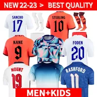 2022 2023 Kane Sterling Soccer Jersey Rashford Sancho Grealish Mount Foden Maguire 22 23 National Football Shirt World Cup Men Kids Kit