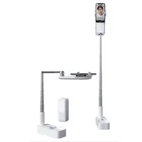 V6 Multifunctional Phone Overhead Folding Desktop Stand Makeup Youtube Tik Tok Live Stream Wireless Dimmable LED Selfie Fill in Li261f