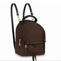Wysokiej jakości moda skórzana mini rozmiar dla kobiet torby dla dzieci szkolne sprężyny plecakowe torebka torba podróżna w stylu plecak M44873
