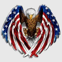Kahler Eagle Auto Aufkleber USA Amerikanische Flagge Aufkleber Auto Truck Fenster iPhone Bike Drohne Aufkleber