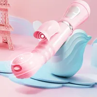 Vibrador vibrador g-ponto coelho lngua clitris stimulador massageador brinquedos sexyuais para masturbao feminina