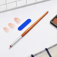 Nail Brushes Fashion Manucure Art Tools UV Gel Polish Ombre Gradient Brush Dye Drawing Pen Stac22