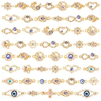 Colliers pendants en alliage mélangé en émail charmes assortis de connecteur malélite en diamant liaison diamant pour le collier de bijoux bricolage Cra Amgdy
