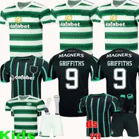 4xl 22/23 Celtic Soccer Jersey Home Away Kyogo Edouard 2022 2023 Elyounoussi Turnbull Ajeti Christie McGregor Griffiths Forrest Men Kids