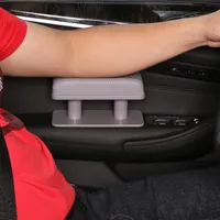 Araba koltuğu kol dayama dirsek desteği ayarlanabilir evrensel kapı el kolu dinlenme anti-yorgan yastık mini deri kutu ped Universalcar coversc