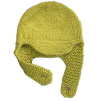 Berets Autumn Winter Fashion Knit Earflap Beanie Girls Crochet Trapper Bucket Hat Cloche Warm Cycling Windproof R7RFBerets