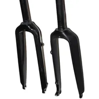 Full Carbon Fiber MTB Bike Fork Mountain Bicycle Forks 28 60MM Glossy Matte 26 27 5 29 er 1-1 8'' Cycling Parts Straight320H