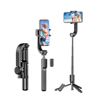 Selfie Monopods Single Axis Gimbal Mobile Phone Stabilizzatore Anti-Shake Tripod Remote Selfie Stick con pacchetto al dettaglio
