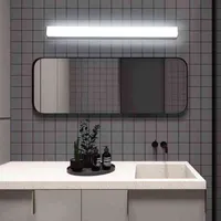 Lampa ścienna Oprawa oświetleniowa akrylowa montowana na ścianie sypialnia Oprawy łazienkowe Vanity Light 12w 18w 24 W Nowoczesne lustro LED Light H220420