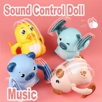 Baby Voice Control Rolling Toys for Children Music Dolls's Sound's Sound Kids Interactive Gift 220801