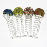 Tobacco Hand Hidy Glass Pipes Pyrex Spoon Burners Oil Nail Fumer Fumer Glycerine Pipes Collecteur