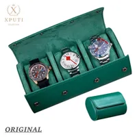 Luxury Watch Roll Travel Boot Watch Microfiber PU Watch Watch Storage Organisateur Organisateur avec cadeau innovant pour hommes 220602