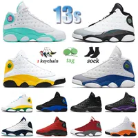 13 zapatos de baloncesto masculino 13s Lucky Green Flint Barons Alternate French Blue Jumpman Sneakers Women Trainers Navy Del Sol Black Cat Day Playoffs Sports 47 EUR 47