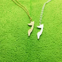 5PCS- African Country Map Somalia Necklace Charm Pendant Outline Pride Soomaaliya Island Necklaces for Souvenir Gift323q