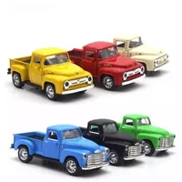 1pcs legierte Automodell Pickup Truck Spielzeugdekoration Ornamente Kinder Spielzeug 220525