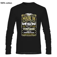Camisetas para hombres Ropa para hombres Hecho en 1966 Camiseta 54 ° año Cumpleaños Present Vintage Funny Gift