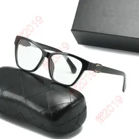 2022 Modemarke Sonnenbrille Square Optical Gläses Frauen Männer klare Antiblau -Licht -Blockierbrillen Rahmen Rezept transparent Spektakel Frames Unisex 6210