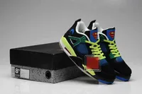 Jumpman 4s Retro DB Doernbecher Black Green Men Women Basketball Shoes Outdoor Sneakers Sports Sneakers
