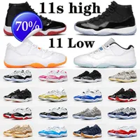2022 High 11 11s Basketball Shoes Mens Sports Trainers 25th Anniversary Concord 45 Bred Space Jam Pantone Low Legend Blue Women Sn226I