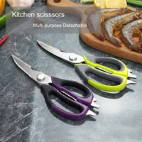 Multifunction Poultry Shears Detachable Heavy Duty Kitchen Scissors for Cutting Chicken Fish203W