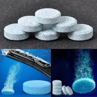 Car Cleaning Tools 10pcs Windshield Glass Washer Cleaner Compact Effervescent Tablet Fragrance Free Window AccessoriesCar