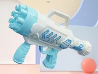 Roket Bubble Gun Elektrikli Yaz Ayçiçeği Duş Oyuncakları 9 Delik Net Kırmızı Sıcak Satış Gatling Su Çubuğu Çocuk Oyun Oyuncakları