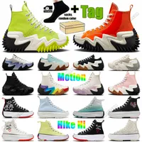 Womens Mens Run Star Hi Casual Shoes Motion Platform Women JW Joint Lime Lime Twist Black Whit High Top Top Top Classic Detrice Canvas Sneakers 35-45