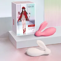 Sex Toys Massagers Wowyes Eurasia 7c möchte Kaninchen tragen Eiersprung intelligente App Fernbedienungsmassage Masturbation Gerät weibliche Erwachsene Produkte