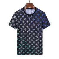 Sommer-Männer- und Frauen-Designer T-Shirts Lose Slim Modemarke Tops Casual Shirts Brief Print Luxury Cloth Street Kurzärärmische Clodessizem-xxxl#24