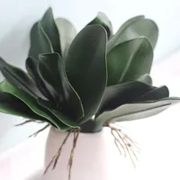 Butterfly Orchid Leaf Artificial Flowers Party Home Decor Wedding Festival Decoria