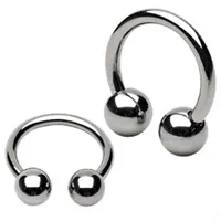 Steel Horseshoe 316L Surgical Arey Nose Labret Eore Piercing Hoop Ring Bague Universal 16G Body Bijoux Whole203y