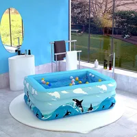 Accessori piscina estate addensabili per la famiglia gonfiabile per bambini bambini bambini giocano vasca da bagno all'aperto interno casa