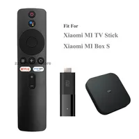 Xiaomi Mi Box için yeni XMRM-006 S MI TV Stick MDZ-22-AB MDZ-24-AA Akıllı TV Kutusu Bluetooth Ses Uzaktan Kontrol Google Assistant257a
