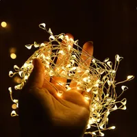 Saiten 100/2/300LEDS Weihnachten Fee leichte DIY Kracher Garland String für Urlaub Hochzeit Weihnachtsfeier Gartenzimmer Dekoriert LED LED