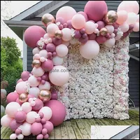 Party -Dekoration Event liefert festliche Hausgarten 1Set Hochzeit Ballons Garland Arch Konfetti Ballon Baloon Geburtstagsdekor Kinder Baby Sho SHO