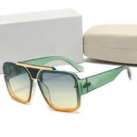 2022 Modne luksusowe projektanci hurtowe Kobieta 8687 Designerskie okulary przeciwsłoneczne dla męskich kobiet marka słoneczno-szklanki gogle na plażę damskie szklanki 8 colors wysoka jakość