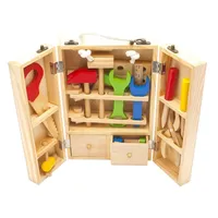 Montessori baby educatief speelgoed kinderen houten multifunctionele tools kit set doos speelgoed nut mut boys for children games cadeaus 220715