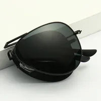 Роскошь 2021 бренд поляризованный мужские и женские солнцезащитные очки складывающие дизайнер UV400 Sunglassess Металлическая рама Pol 276e
