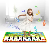 7 Styles Big Size Baby Musical Mat Toys Piano Toy Infantil Music Playing Mat Kids Early Education Learning Children Gifts 220521