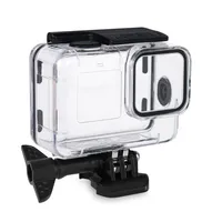 For GoPro Hero10 Hero9 Black Waterproof Shell Protective Shell Soft Rubber Buttons 40M Waterproof Box Camera Accessories Go Pro196x