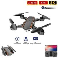GD63 GPS Mini Drone 8K Profession HD Camera FPV 360 Evitación de obstáculos Smart Motor sin escobillas Quadcopter Toy 220627