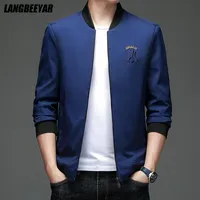 Heren Jackets Top Kwaliteit Designer merk Casual Fashion Baseball Collar Streetwear Jacket geborduurde mannen Classic Bomber Coats Man ClesMe